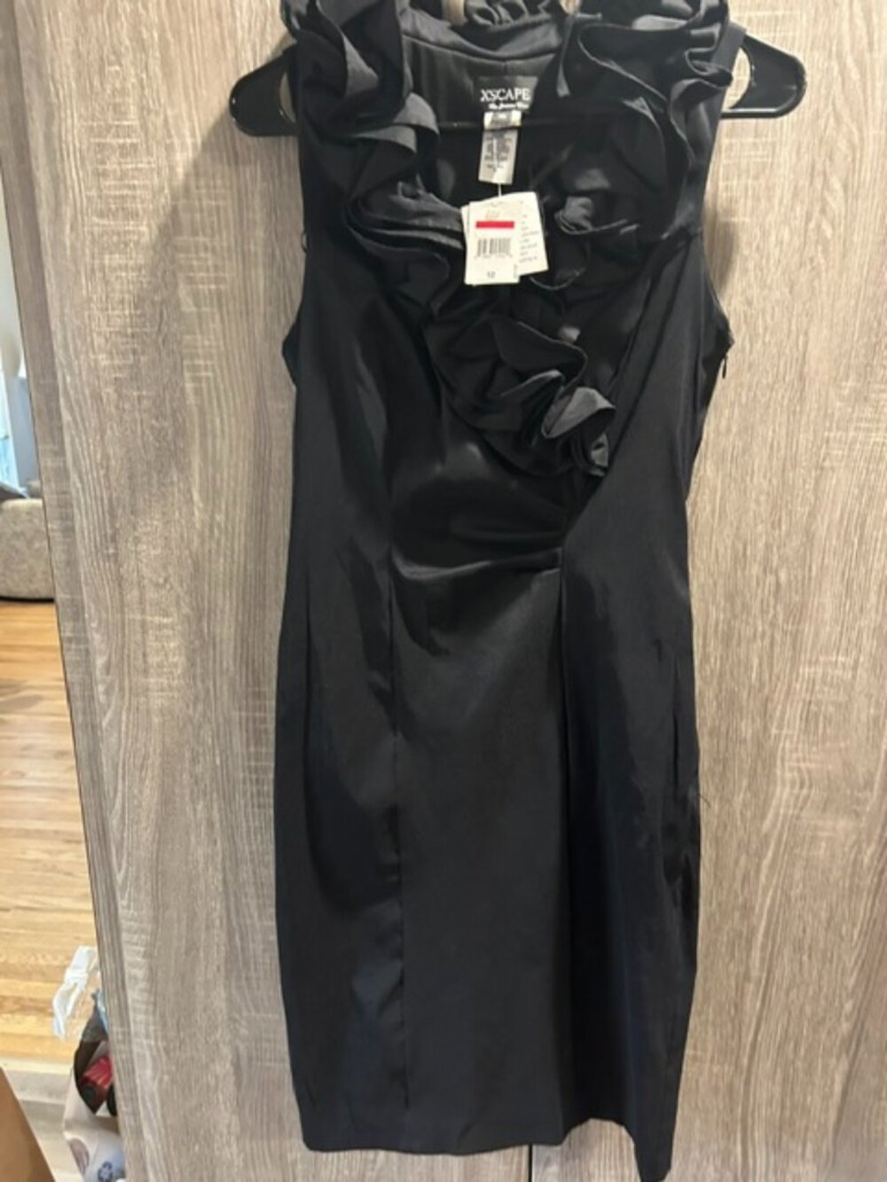 Xscape Ruffle Collar Dress